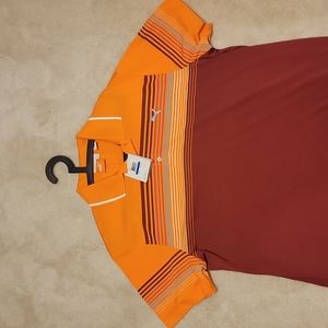 Mens XL Orange Puma golf shirt